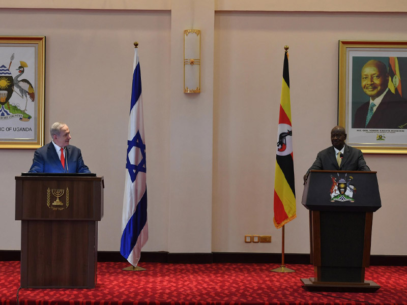Uganda Pertimbangkan Buka Kedutaan Besar di Yerusalem Setelah 'Dibujuk' PM Israel Netanyahu